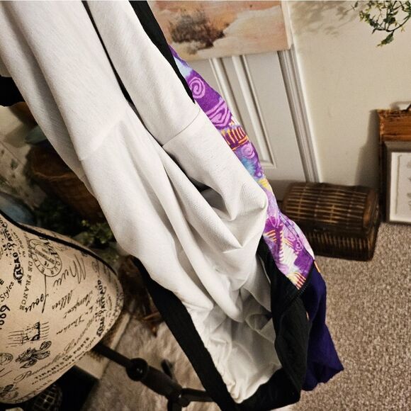 Reebok Vintage Retro Zip UP Windbreaker  Sz S Southwest Design Jacket - Picture 5 of 15